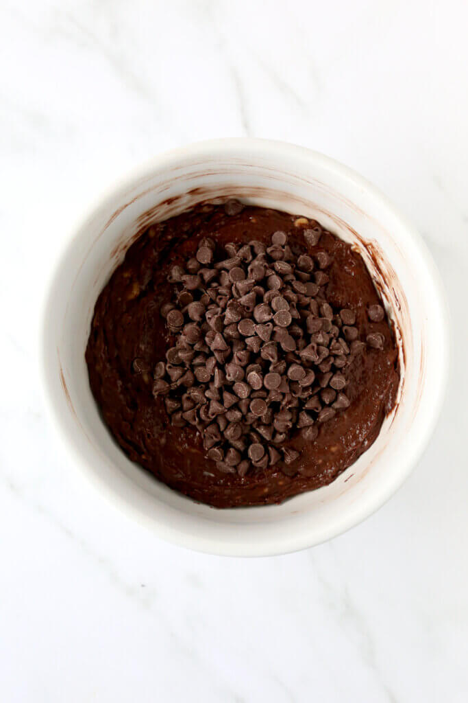 Double Chocolate Banana Muffins Joy + Oliver