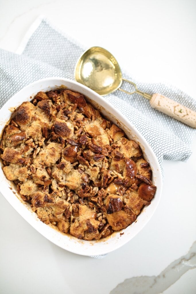 Pecan Pie French Toast Bake - Joy + Oliver