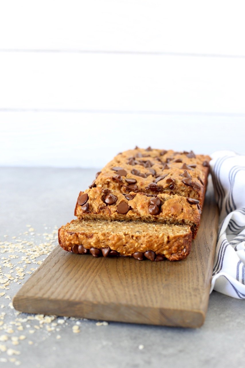 Whole Wheat and Oats Banana Bread - Joy + Oliver