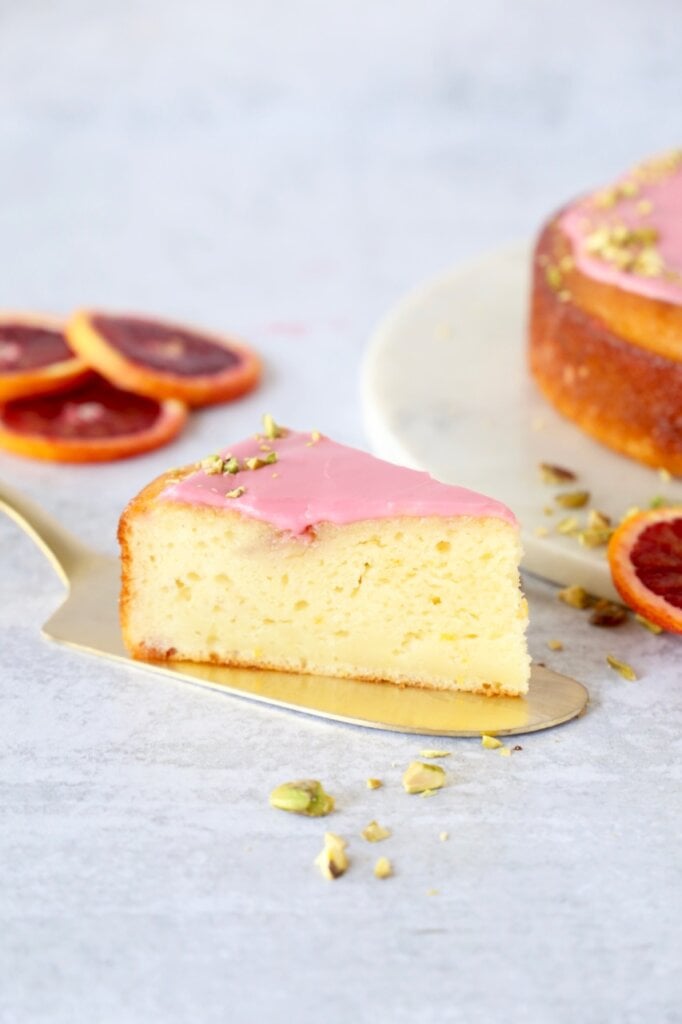 Blood Orange Yogurt Cake