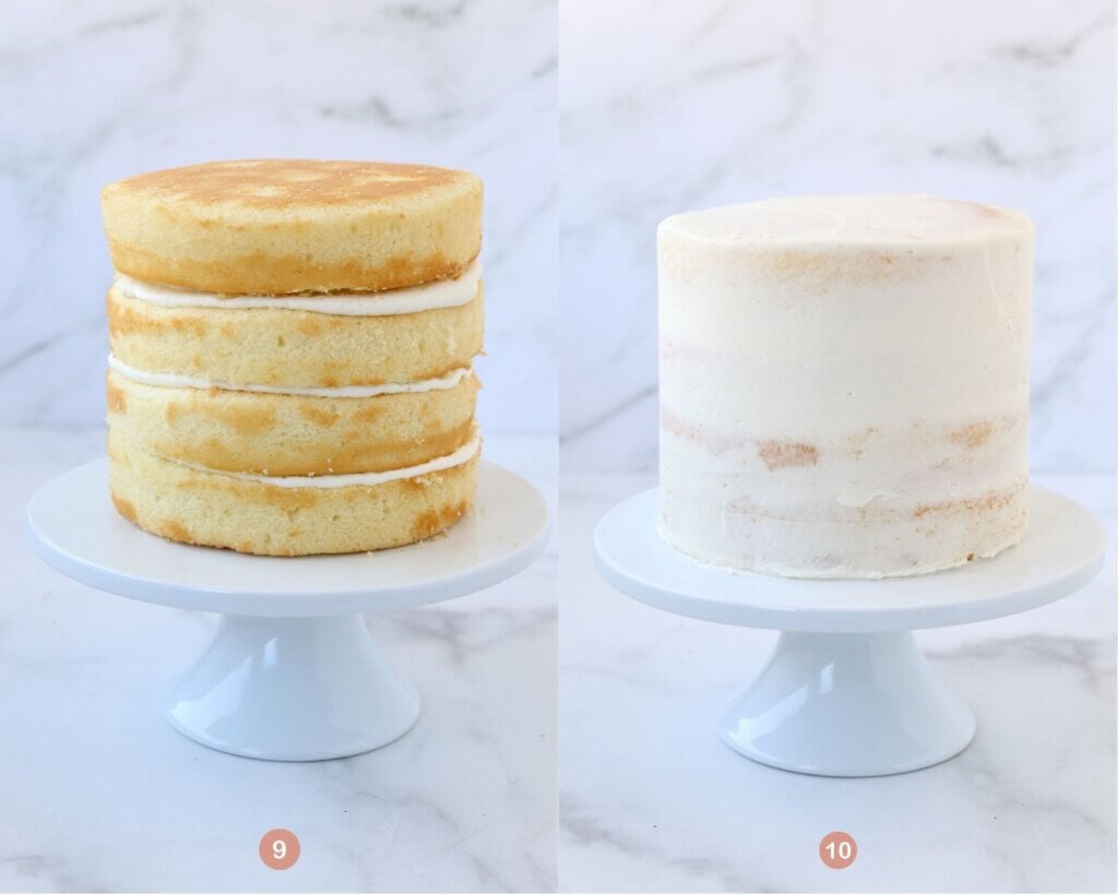The Best Classic Vanilla Cake - Joy + Oliver