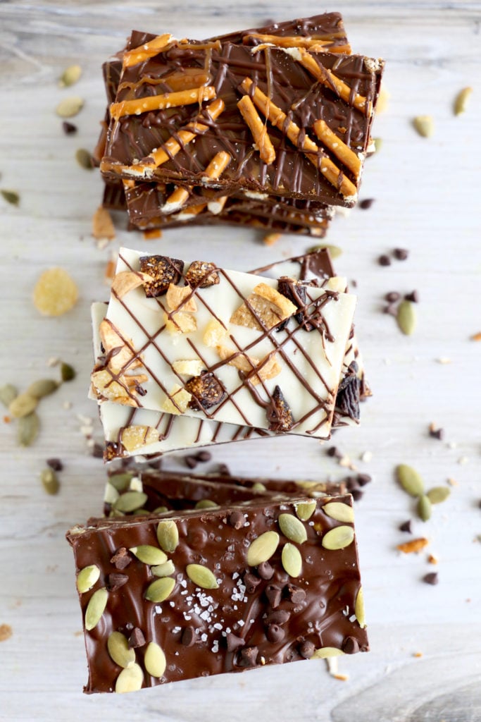 Easy Halloween Chocolate Bark and Candy Board - Joy + Oliver