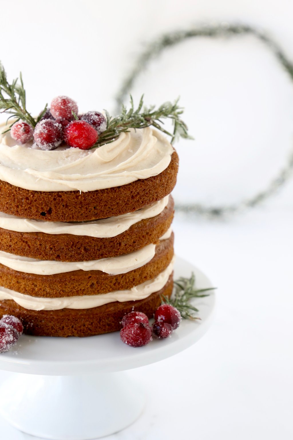 6 Inch Gingerbread Cake - Homemade In The Kitchen