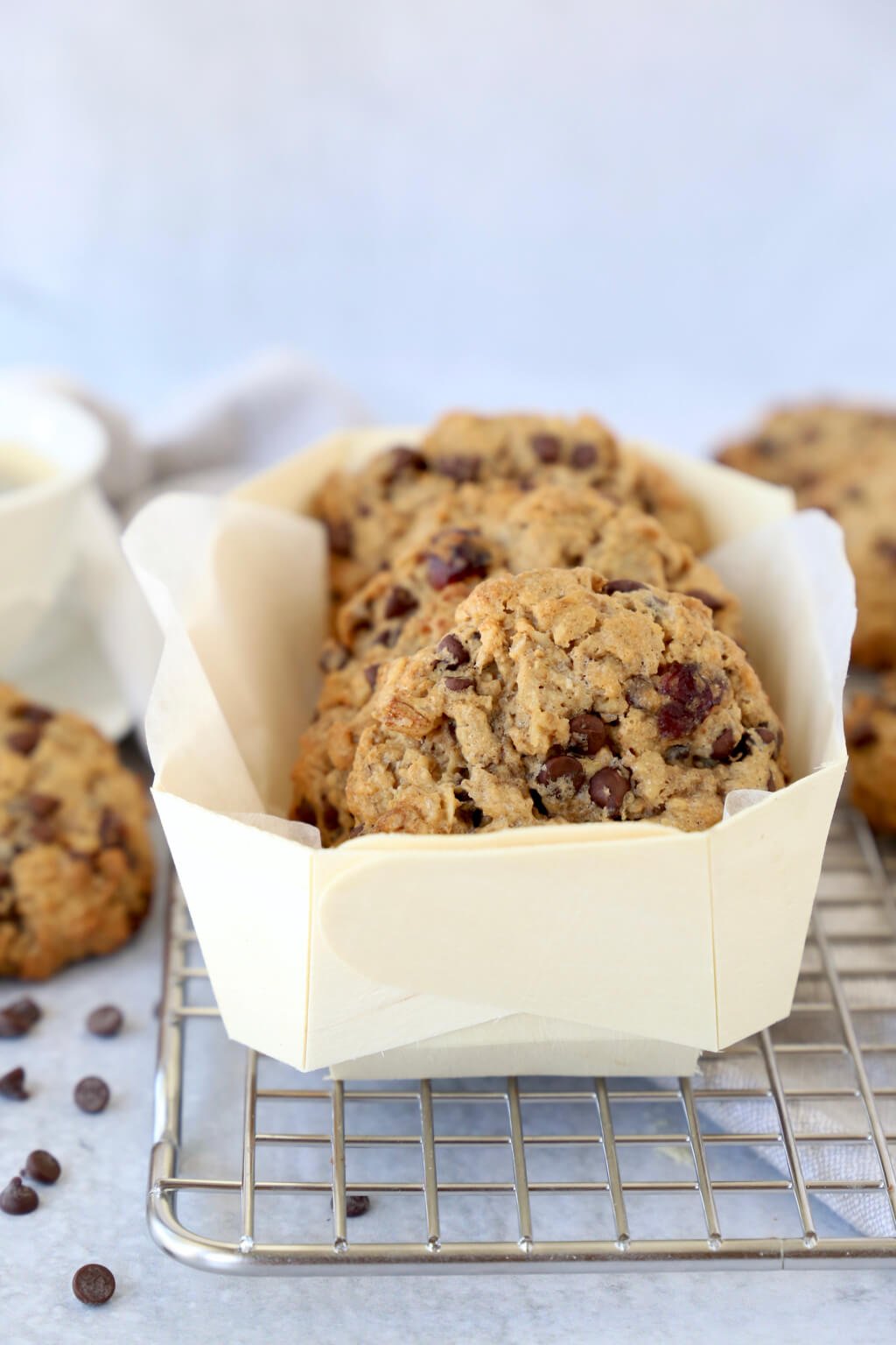 breakfast cookies packaged for gifting 