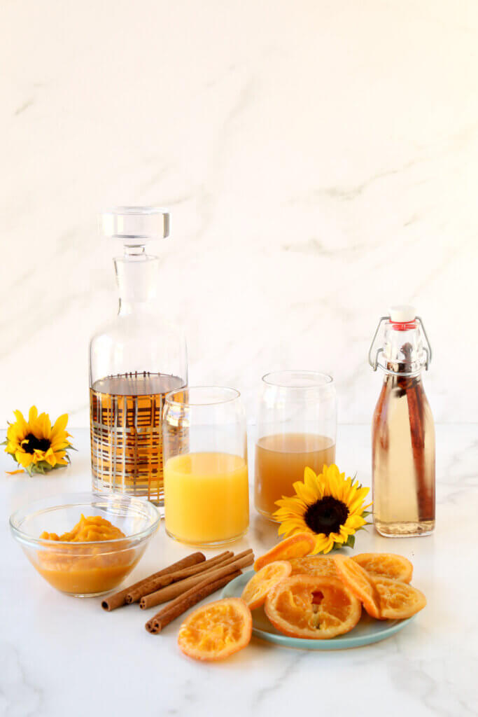 Easy Boozy Fall Punch - Joy + Oliver