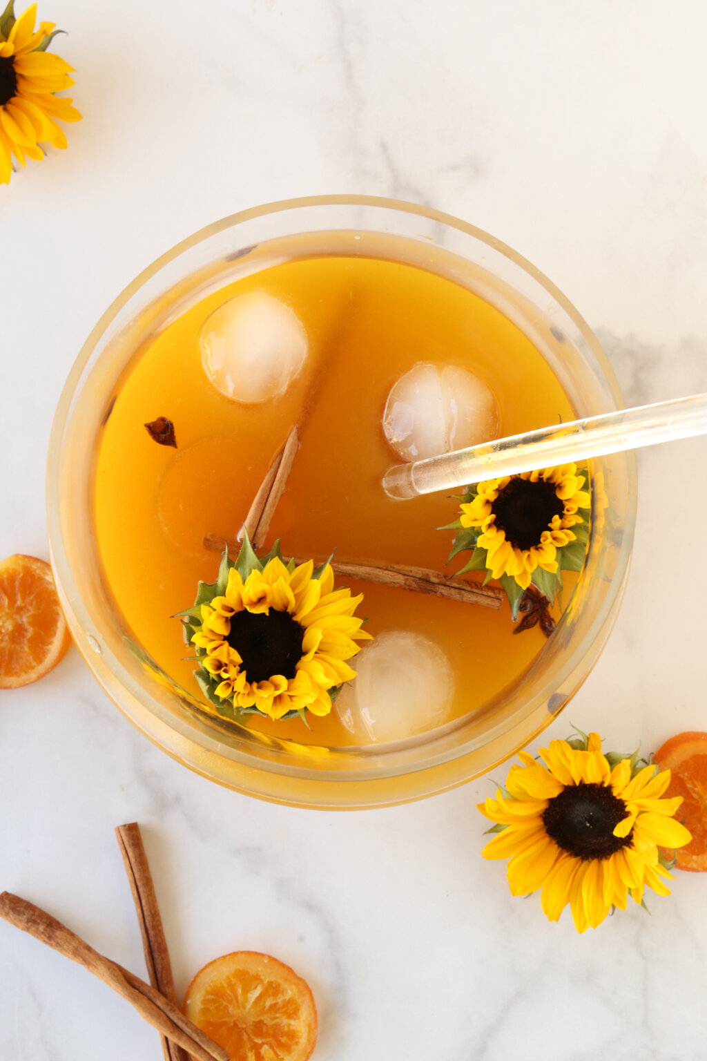 Easy Boozy Fall Punch - Joy + Oliver