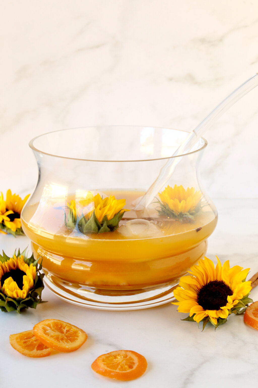 Easy Boozy Fall Punch - Joy + Oliver